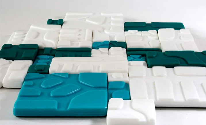 Anu Penttinen: City Plan wall art