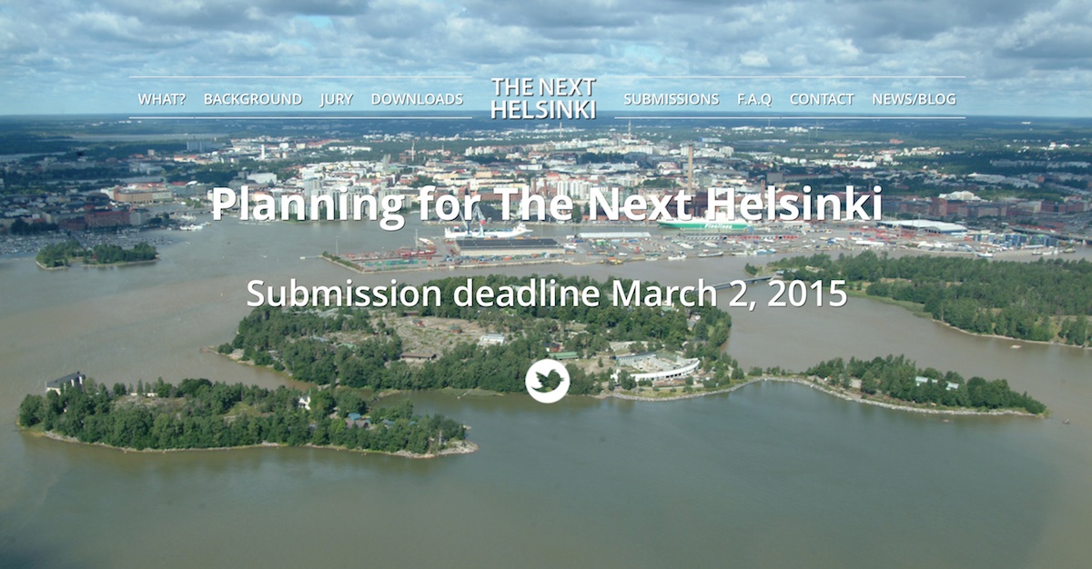 The Next Helsinki competition seeks alternative visions for Helsinki art and city planning strategies.