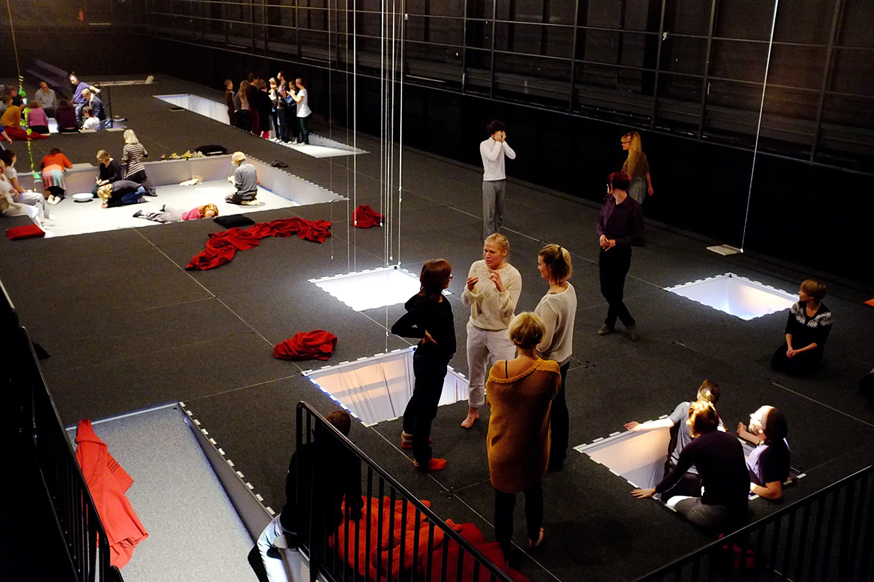 Toni Kauppila: School for Unforced Errors, Episode III. Pedagogical live installation addressing risk and uncertainty.