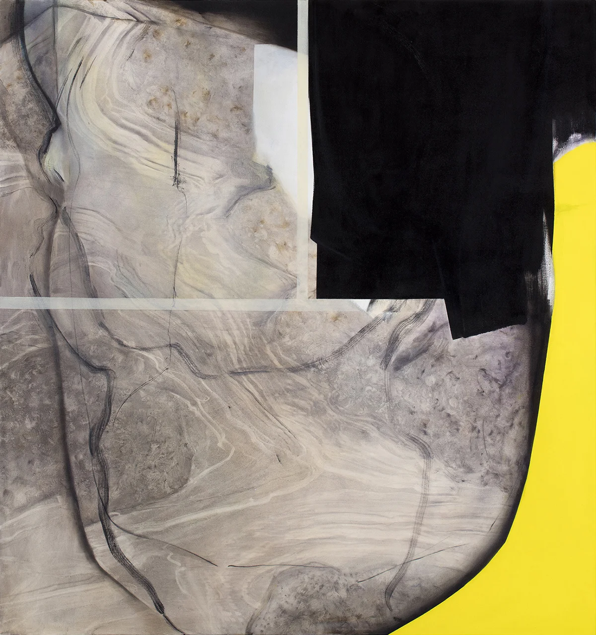 Eeva-Riitta Eerola, Imitation of Nature II , 2016. Oil on canvas, 140x150cm.