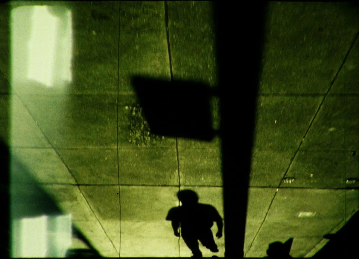 Mary Helena Clark, still from The Dragon is the Frame, 2014. 16mm film, color and black-and-white, sound; 13:31 min. Courtesy the artist. 2017 Whitney Biennial Film Program.