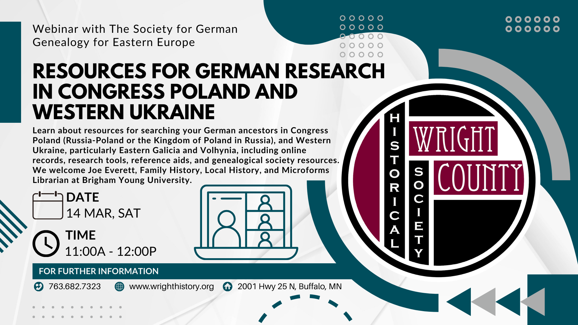 SGGEE Webinar "Resources for German Research in Congress Poland and Western Ukraine" 