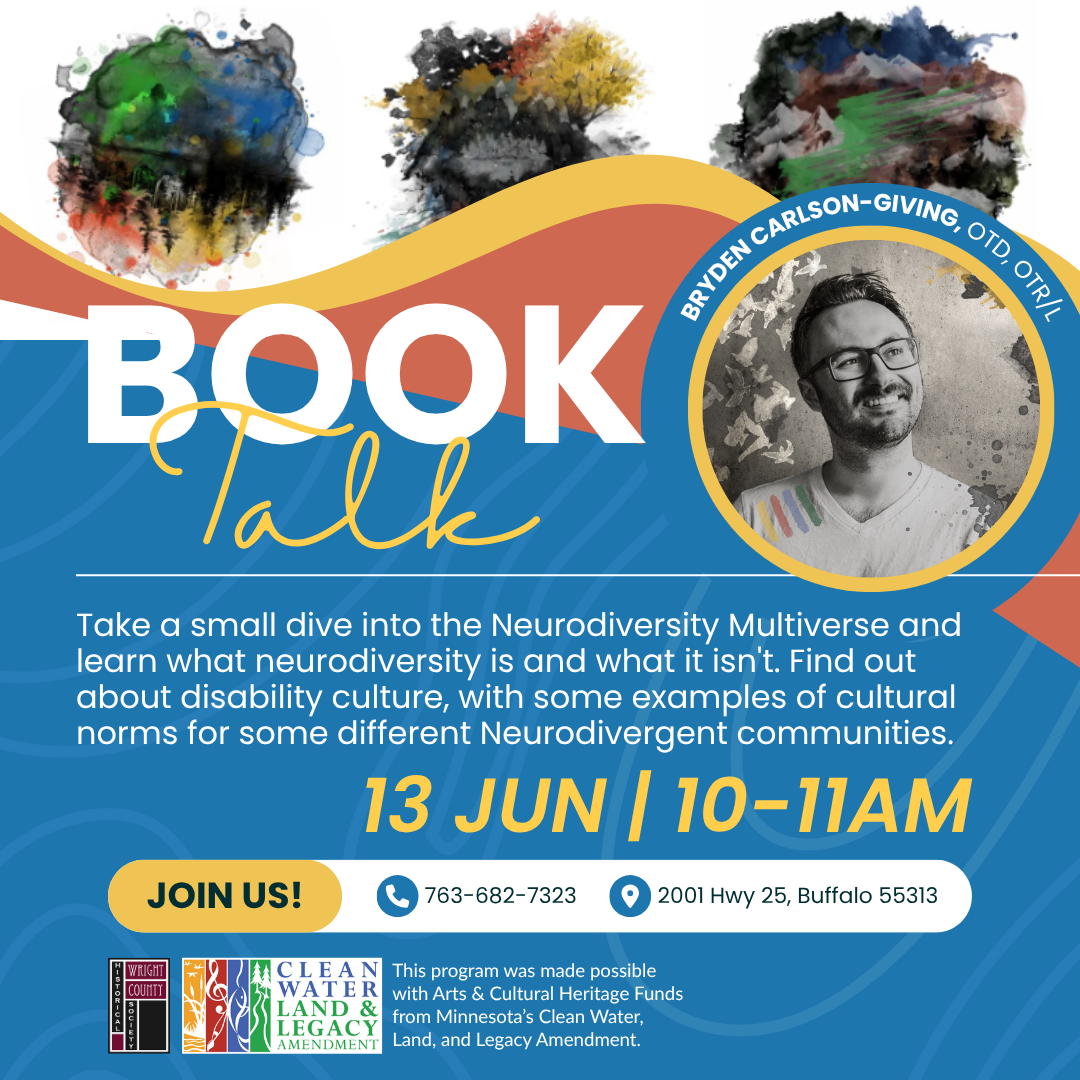 Book Talk - Dive into the Neurodivergent Multiverse w/Bryden Carlson-Giving