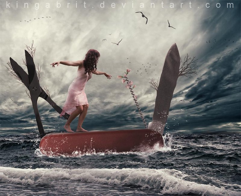 Art by Kinga Britschgi .
