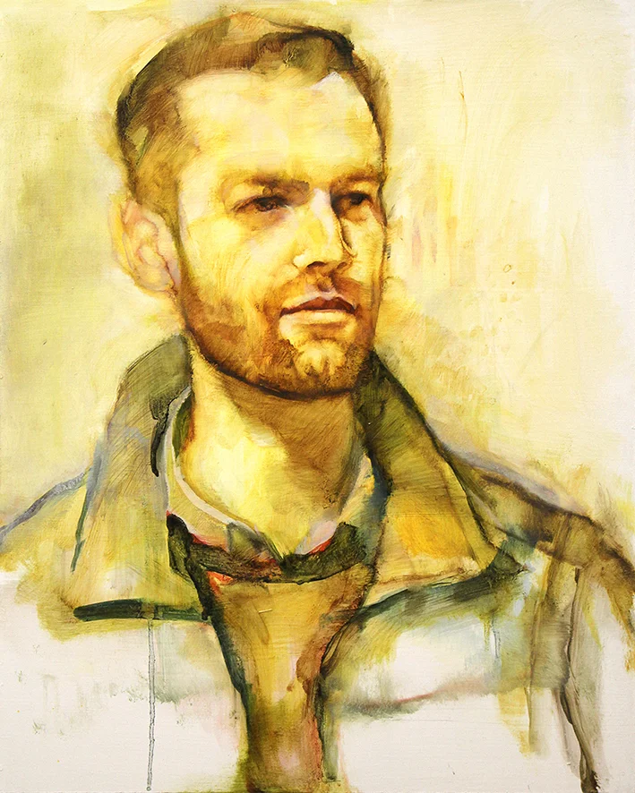 Ben. Oil on wood, 40 x 50 cm, 2018