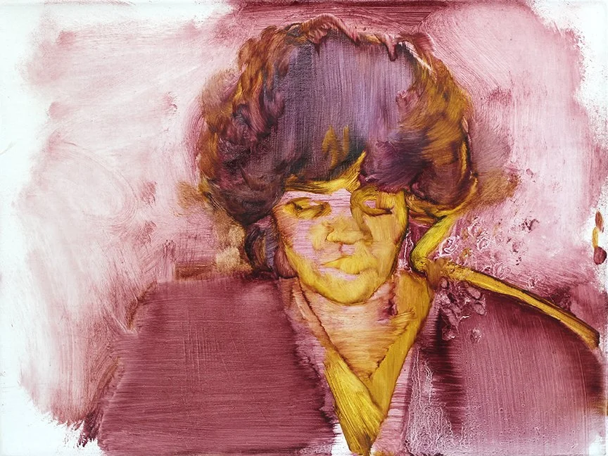 Mom Memory. Oil on canvas, 12 × 16 in, 2024