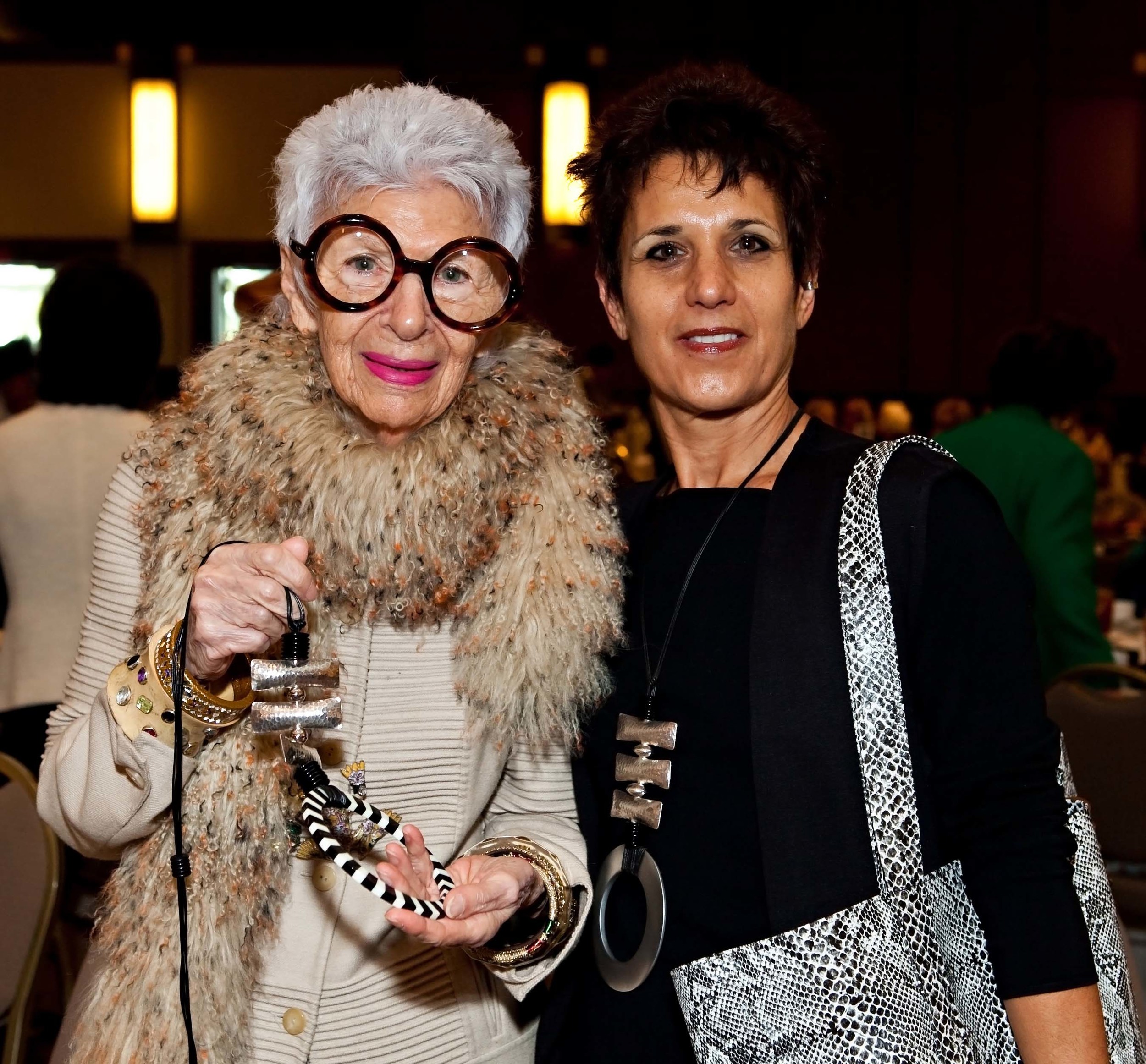 Iris Apfel & Marilyn Palley