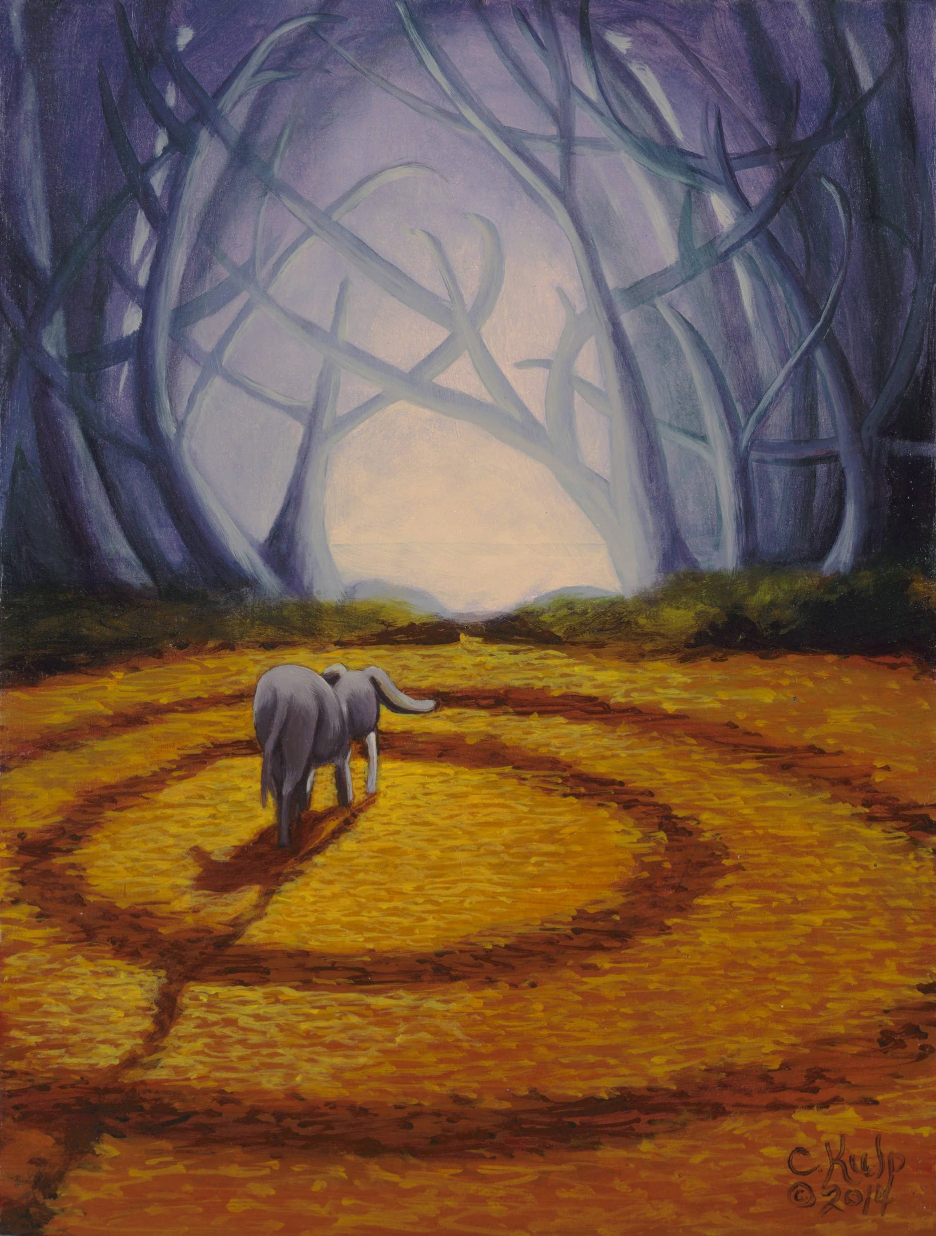 Cindy Kulp, Temporary This, 8” x 10”
