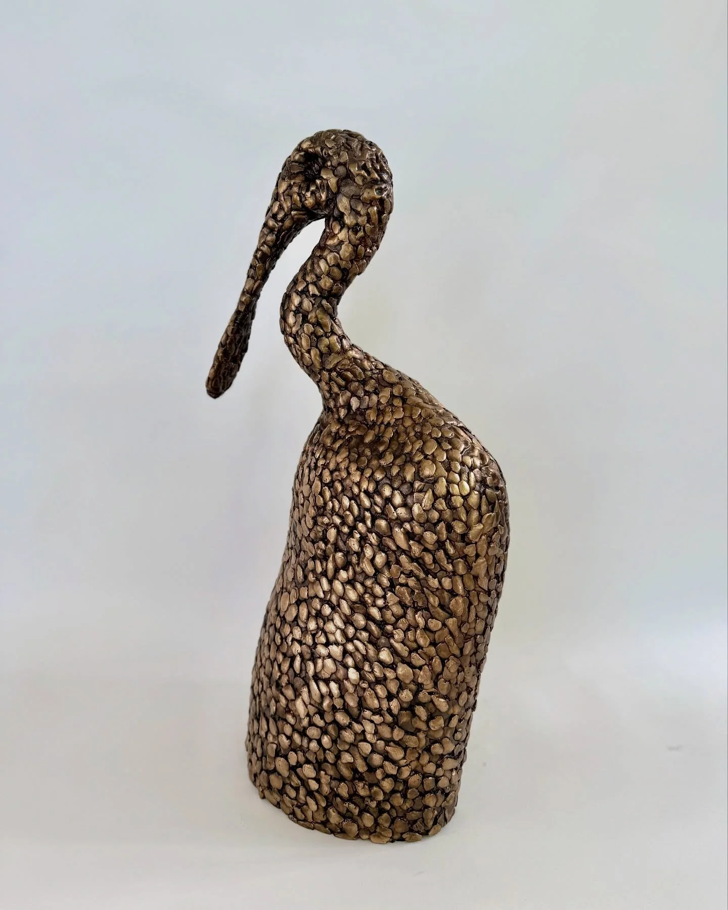 &ldquo;Portrait of a Spoonbill&rdquo;&mdash;Jed Dodds 
A series of sculptural busts depicting birds of South Florida as historical, semi-human figures. Fragile yet timeless, they stand as silent witnesses to a changing landscape. These sculptures exi