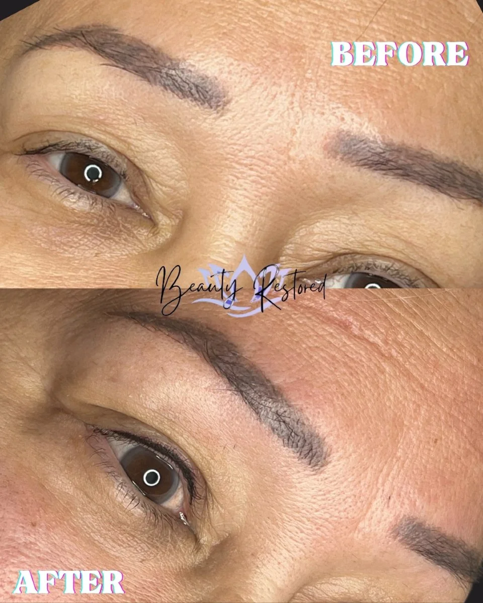 Obsessed with how this eyeliner enhancement turned out 💖

Look to see the transformation&mdash;from no liner ➡️ to soft, defined eyes that pop effortlessly ✨

Perfect for waking up with your eyeliner already in place&mdash;because who has time for s