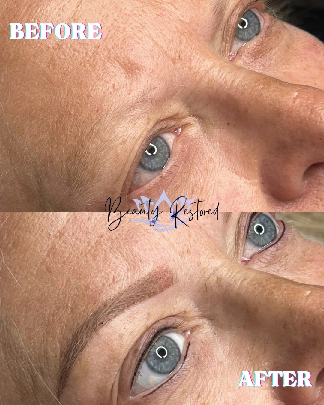 ✨ Talk about a glow-up! This beauty went all in with powder brows + eyeliner PMU, and the results are flawless. 💃

Soft, shaded brows that frame the face perfectly, paired with smudge-proof eyeliner that enhances the eyes 24/7. 👁️ No pencils, no to