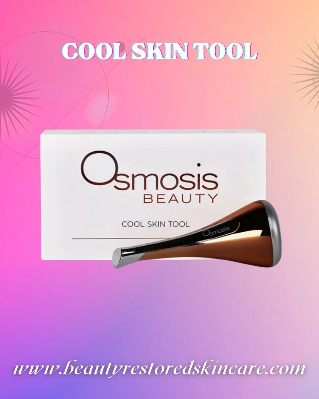 ❄️ Soothe, refresh, and revive your skin!

The Osmosis Beauty Cool Skin Tool is designed to cool and calm inflammation, irritation, and redness while stimulating blood circulation for a healthy, glowing complexion. Perfect for giving your skin that s