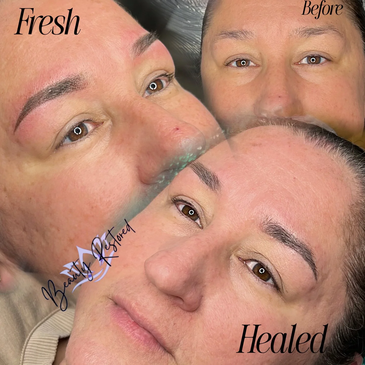 😍 Look at the transformation! Full, flawless brows make all the difference.

👍 Say goodbye to daily brow filling&mdash;wake up every morning with perfectly defined brows.

❓ Have you scheduled your appointment yet?

👉 Click the link in our bio to 