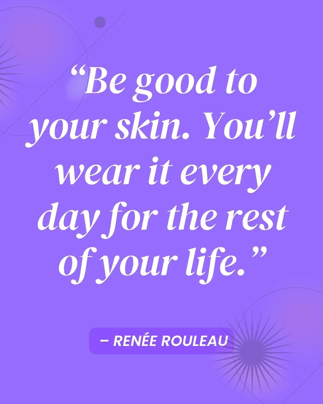 Your skin is with you through every season, every smile, every chapter, so give it the love it deserves. ✨ Consistency, care, and quality products make all the difference in how your skin looks and feels.

A little daily effort goes a long way toward