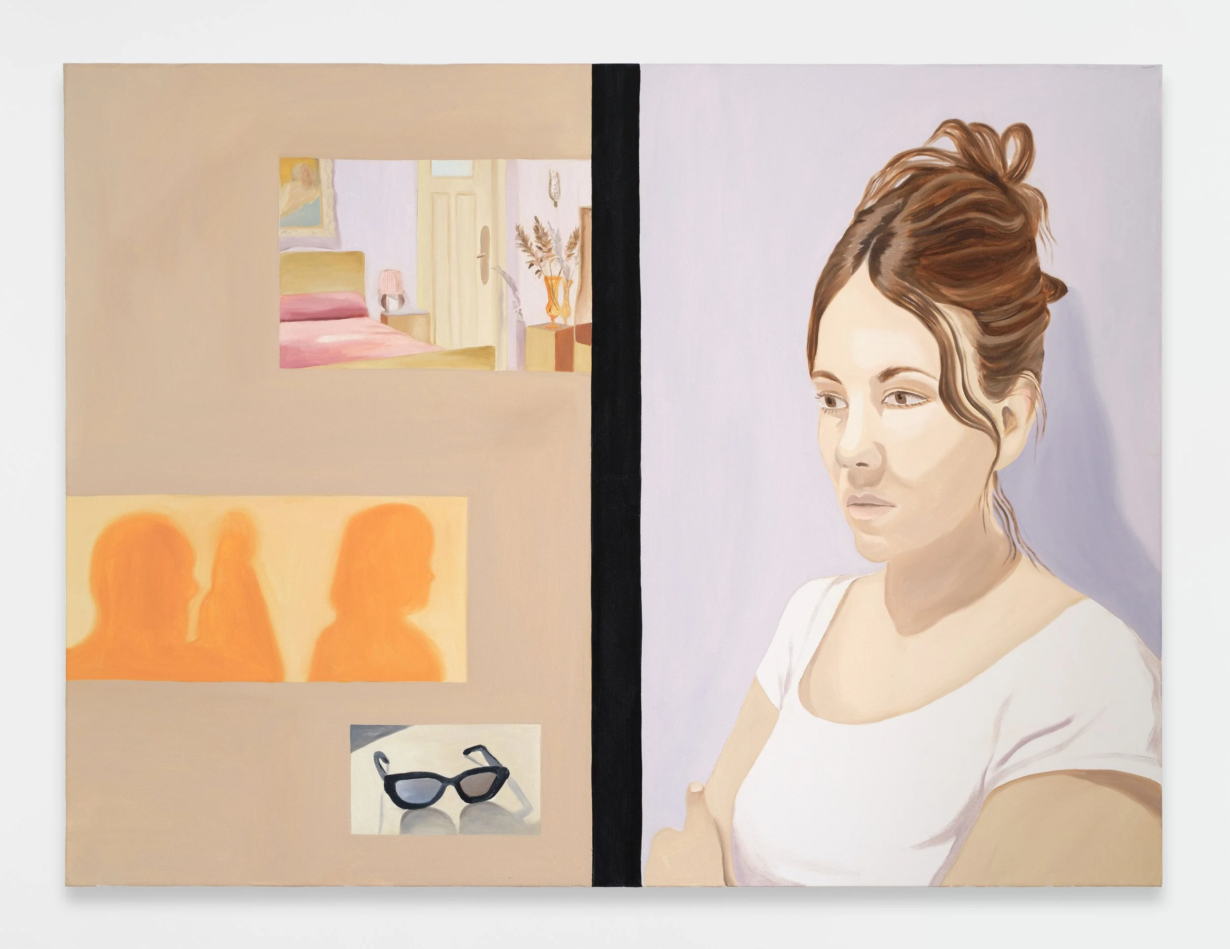  What I used to show, oil on canvas, 48” x 36”, 2026 