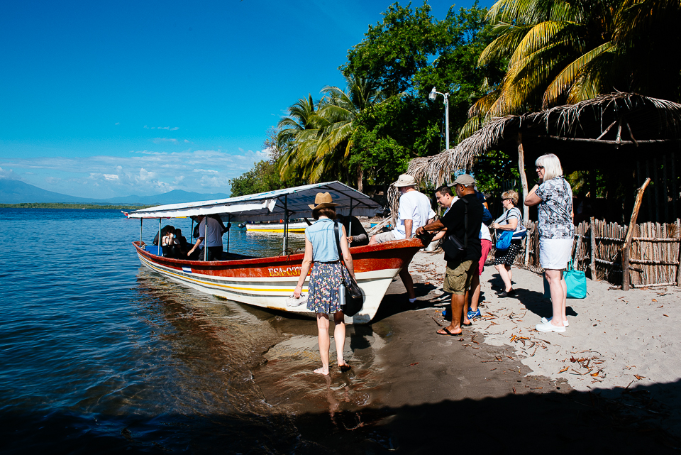 Our group boarded our boat after lunch, ready to take on more adventures. 