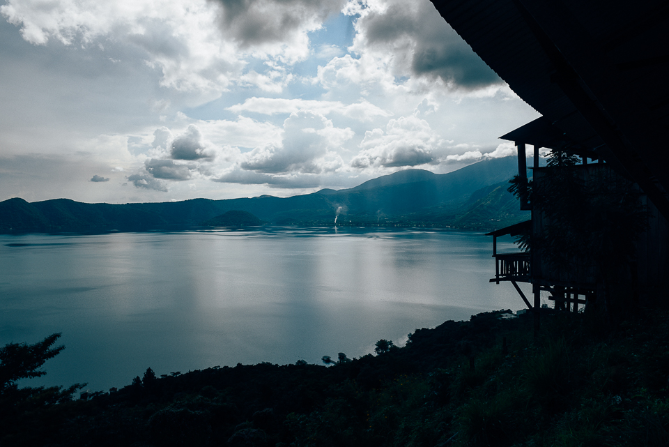 We made a stop at Lake Coatepeque, a volcanic crater lake that offers gorgeous views. I could get used to seeing this every day. 