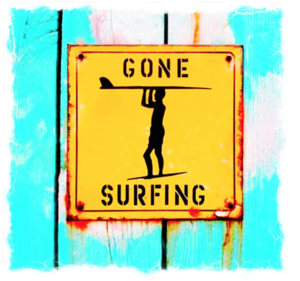 Gone surfing #C-541 — PaperLove Boutique