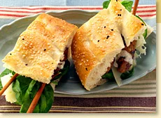 Chicken sandwich with Argentina Chimichurri