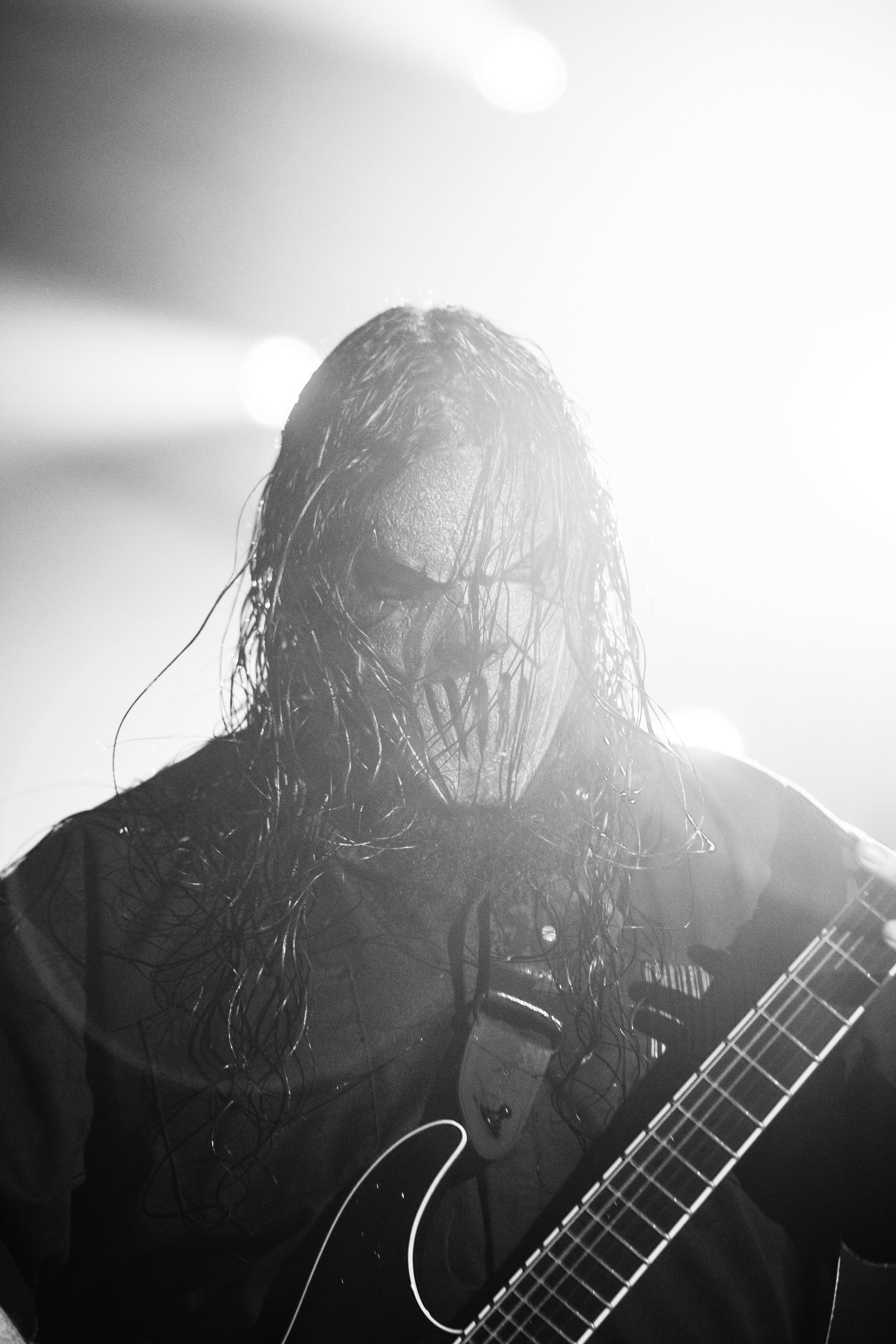  Unreleased image of Mick Thompson of Slipknot. They were so fun to shoot.&nbsp; 