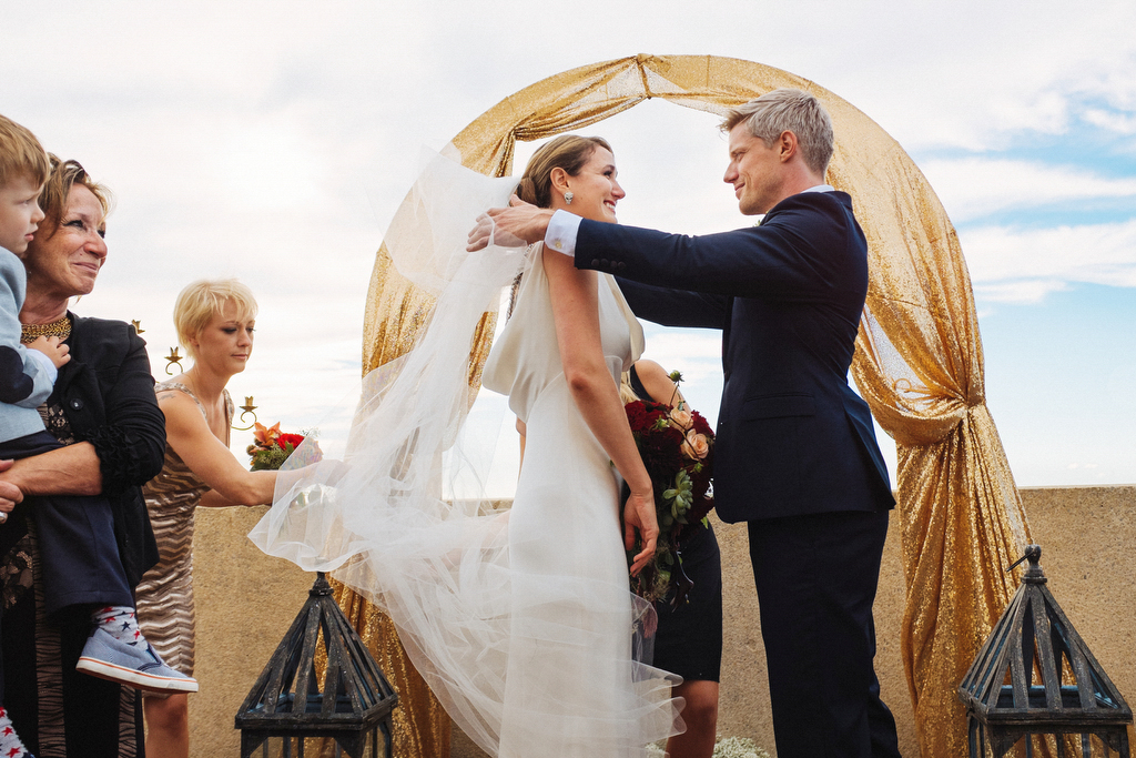 Rooftop Wedding ceremony