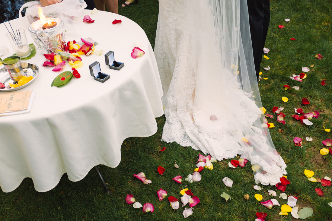 Colourful Indian Manoir Hovey wedding ceremony.jpg