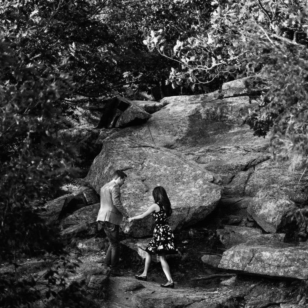 Mont Saint-Gregoire engagement photos