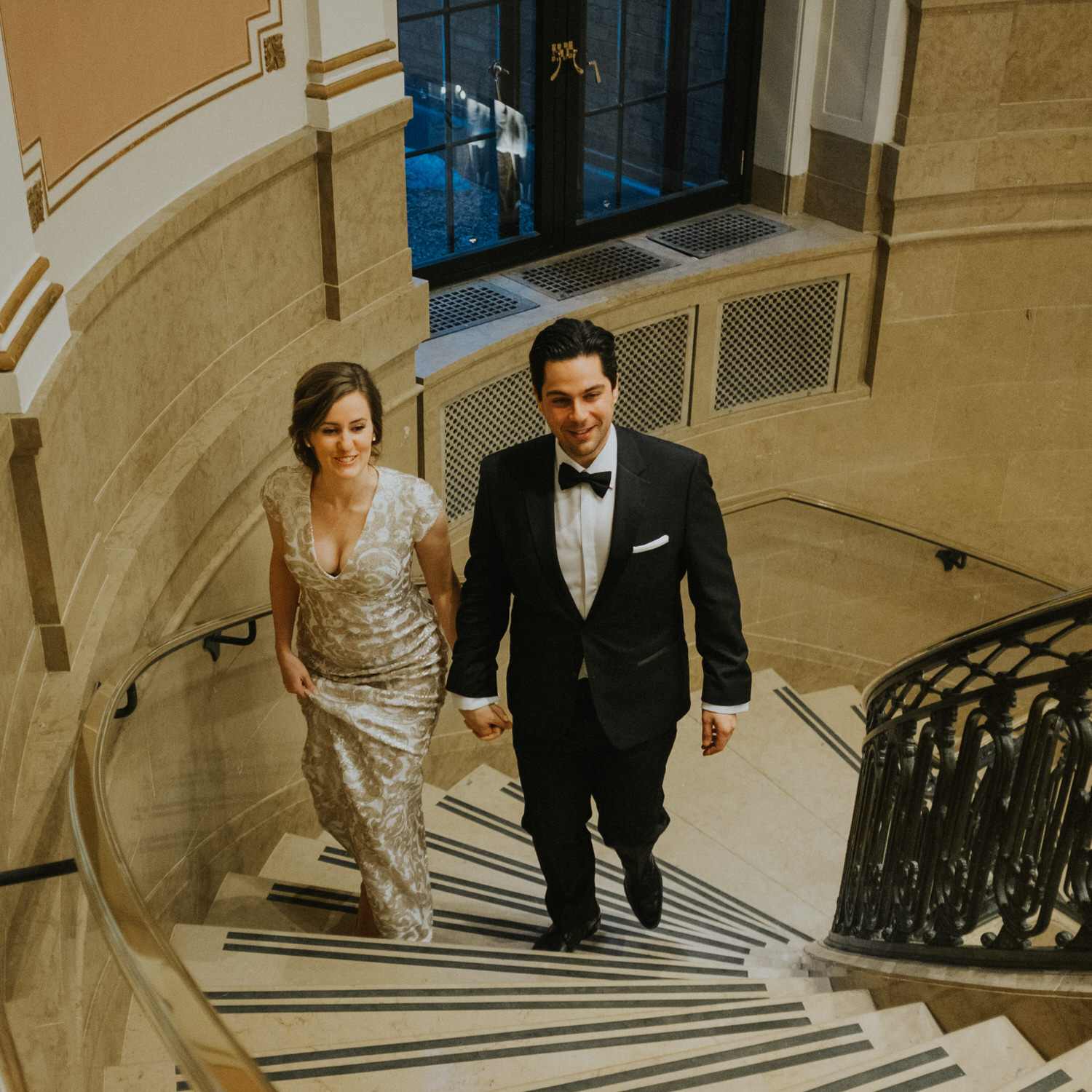 Quebec City bride and groom elopement