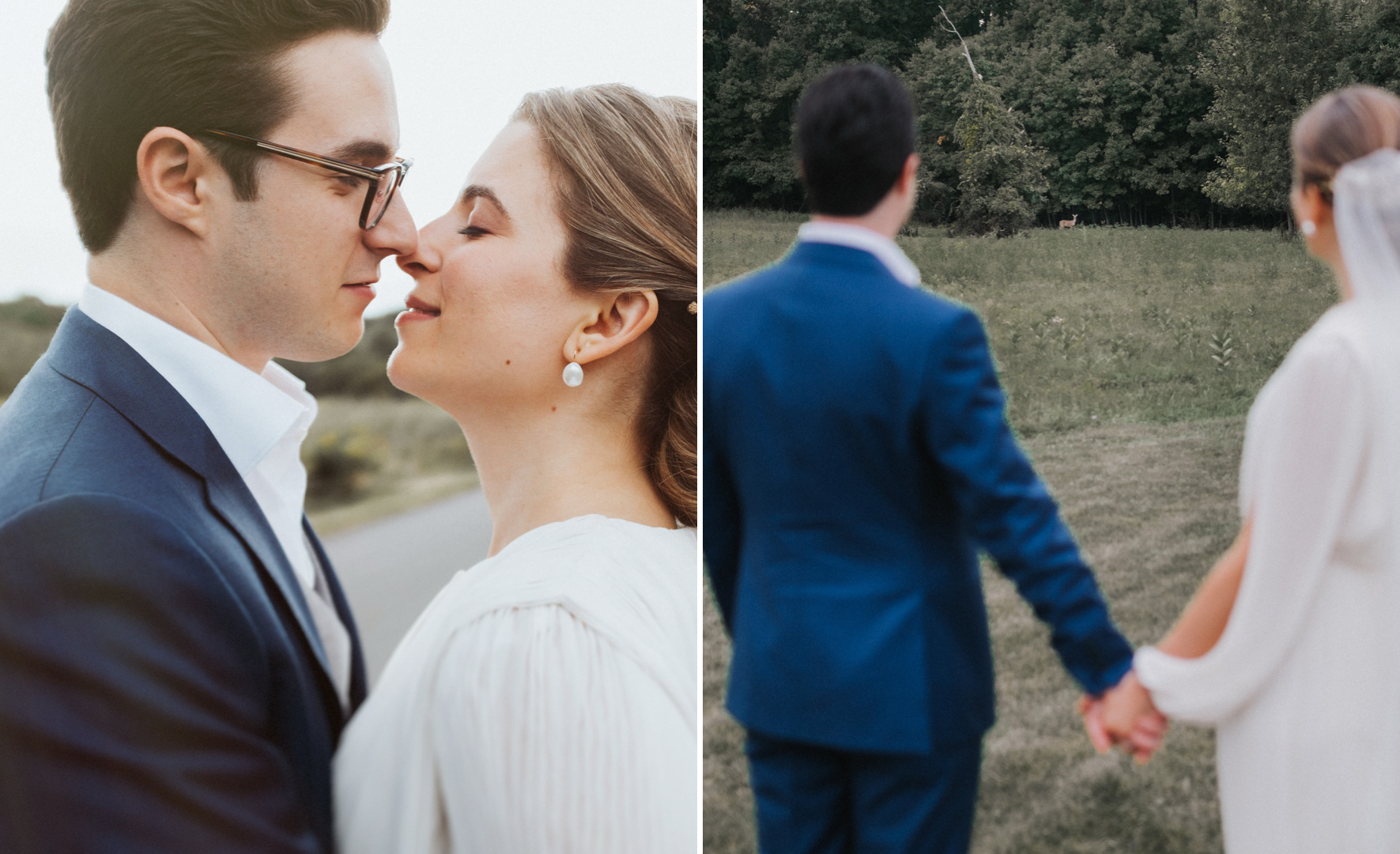 Ham House bride with Silk chiffon Nina Ricci wedding dress and groom wedding portraits.jpg
