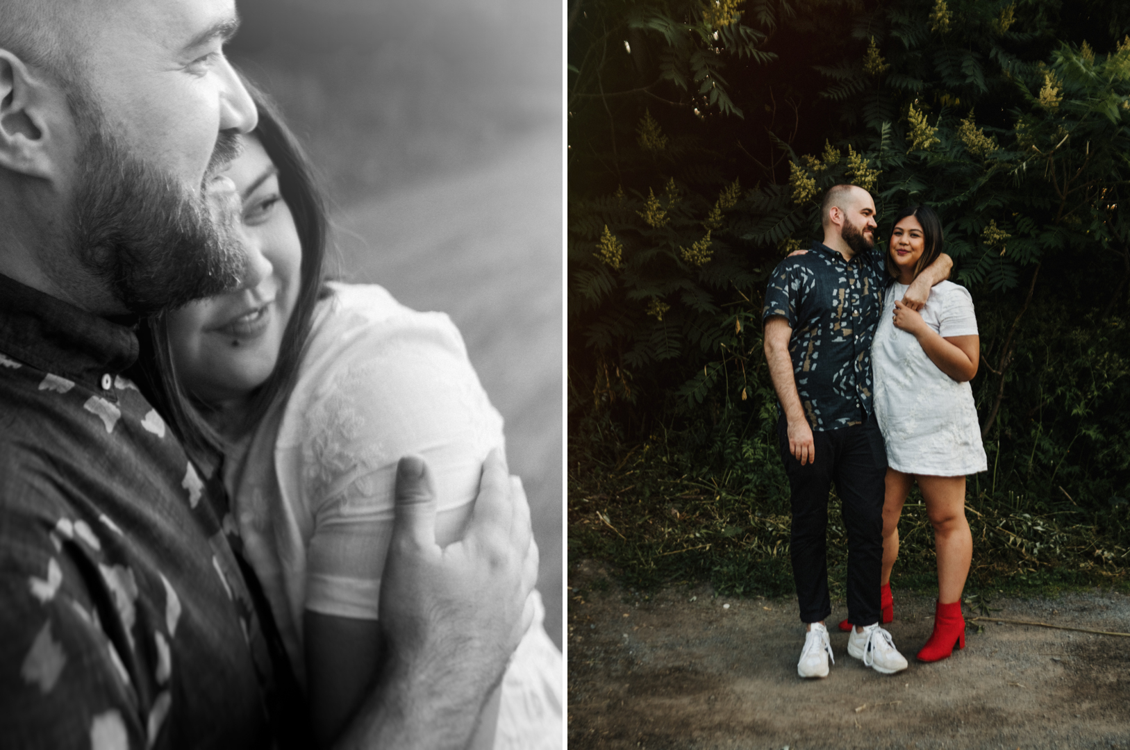 moody engagement session photos Montreal | Micheal Beaulieu adventure session 