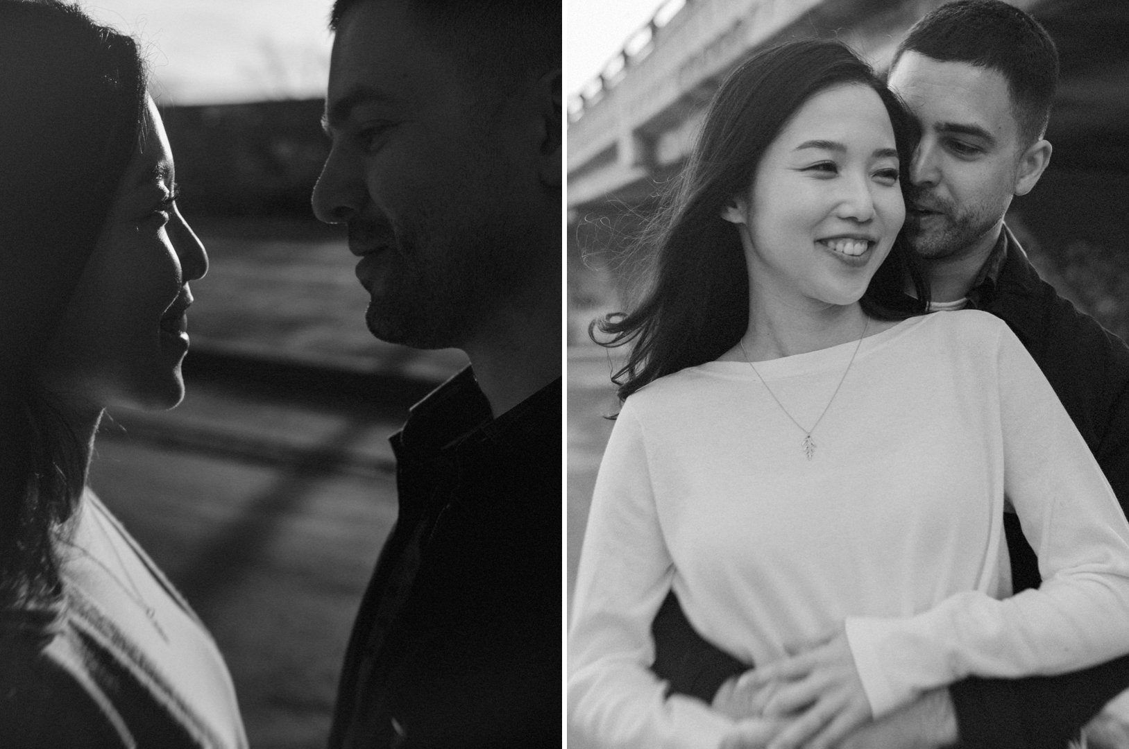 candid and romantic engagement photos montreal