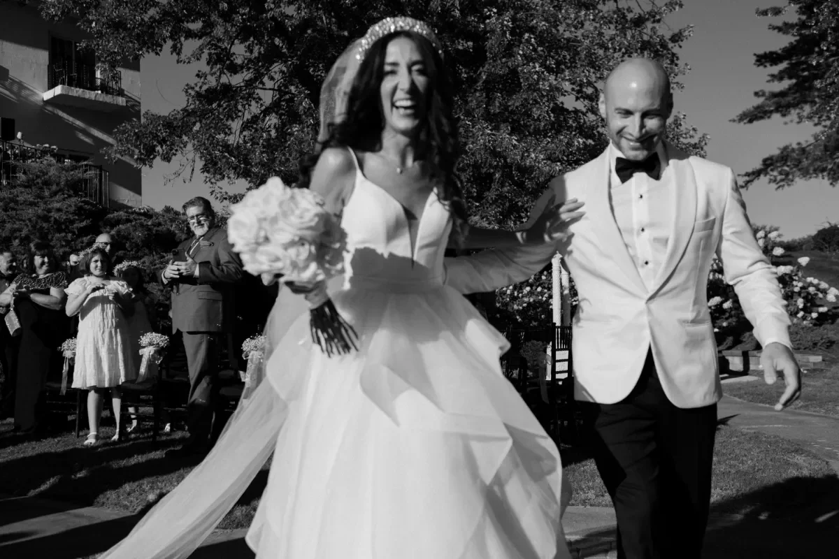 black and white montreal wedding photography