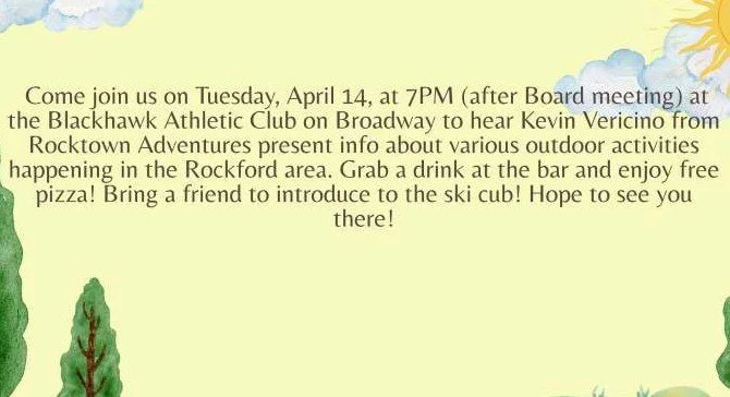 Pizza Party and Rocktown Presentation