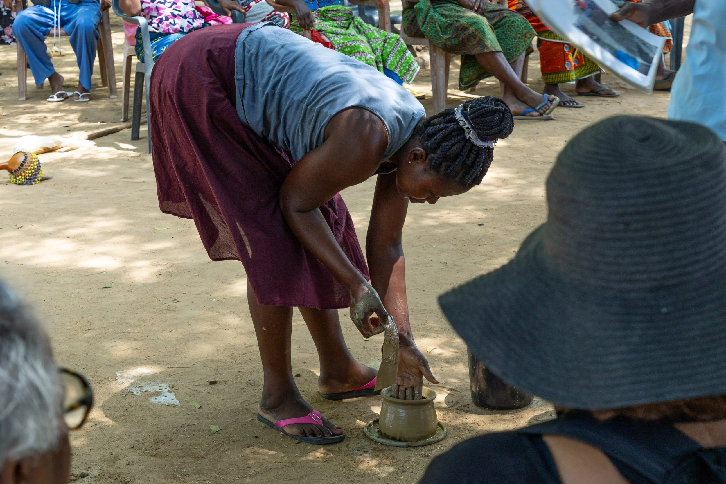 Bowl making demonstration