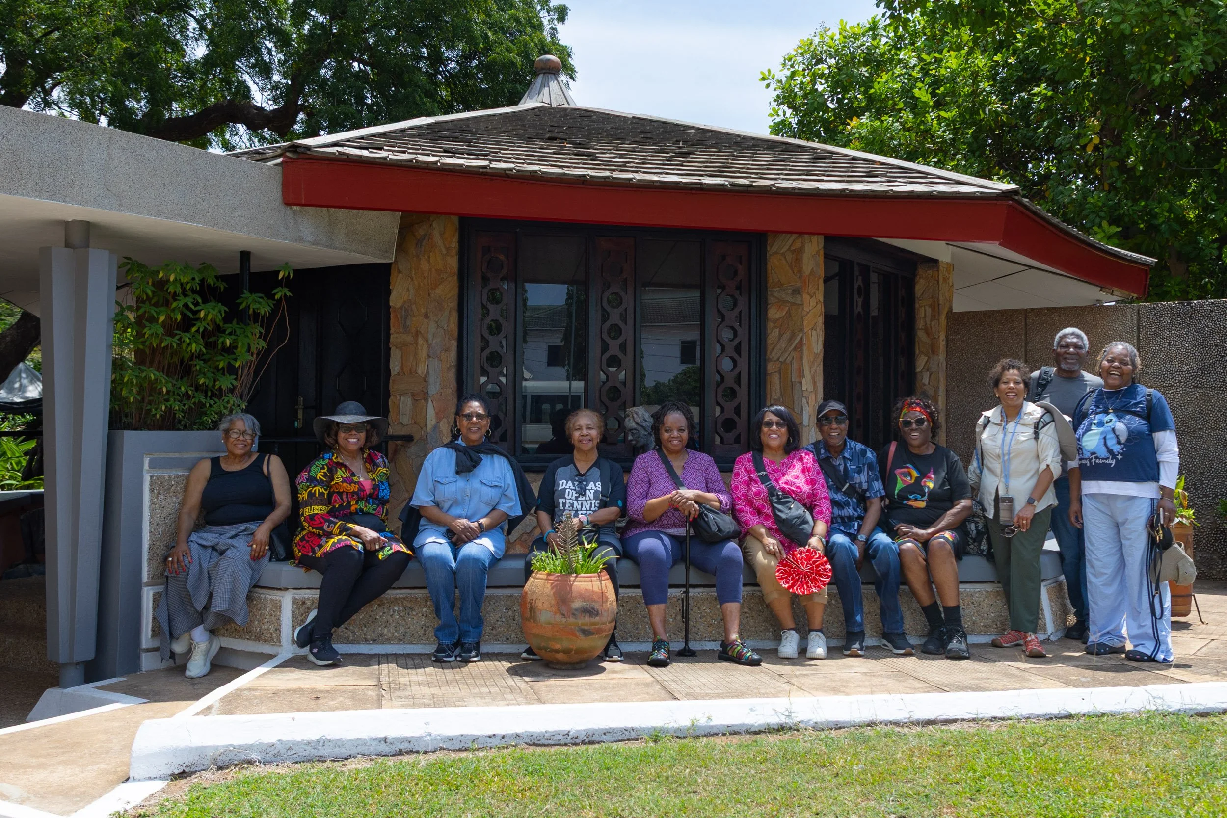 The Group at W E B Du Bois Museum