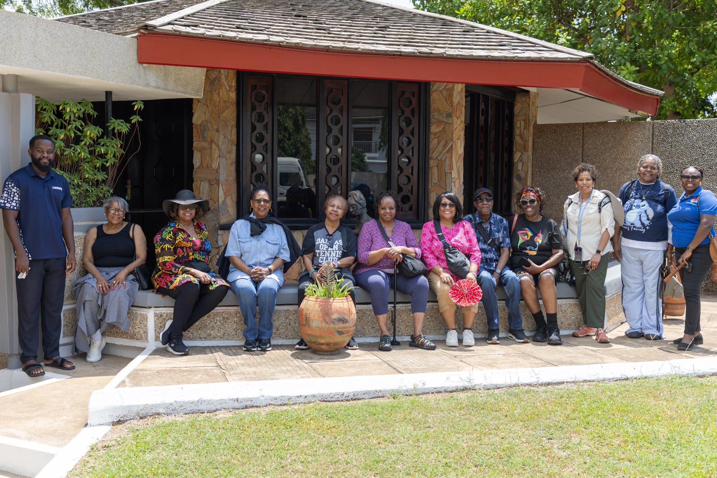 The Group at W E B Du Bois Museum