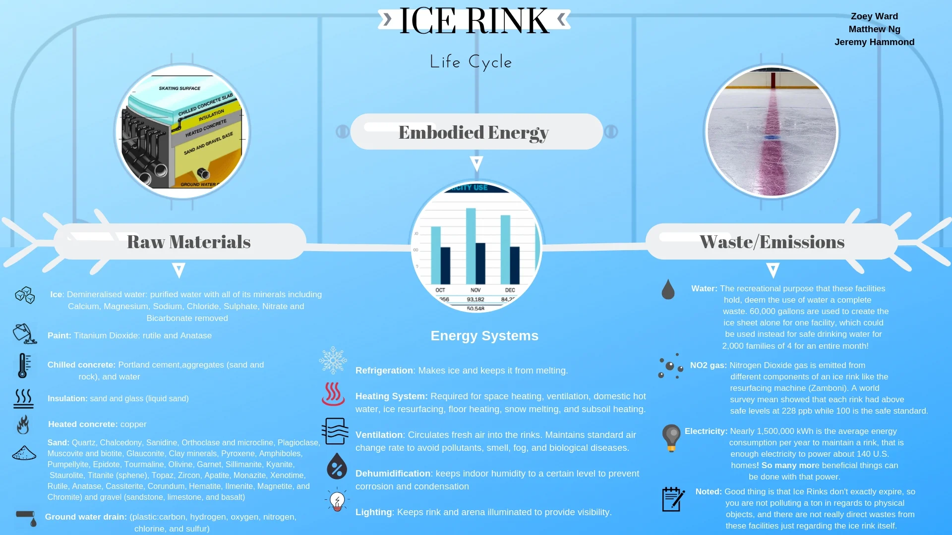 Hockey Ice Rink — Design Life-Cycle