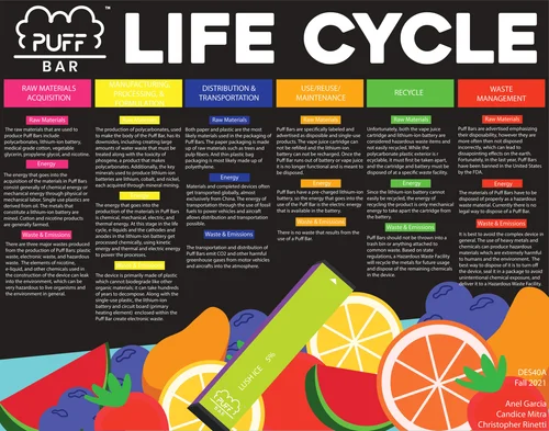 Puff Bars — Design Life-Cycle