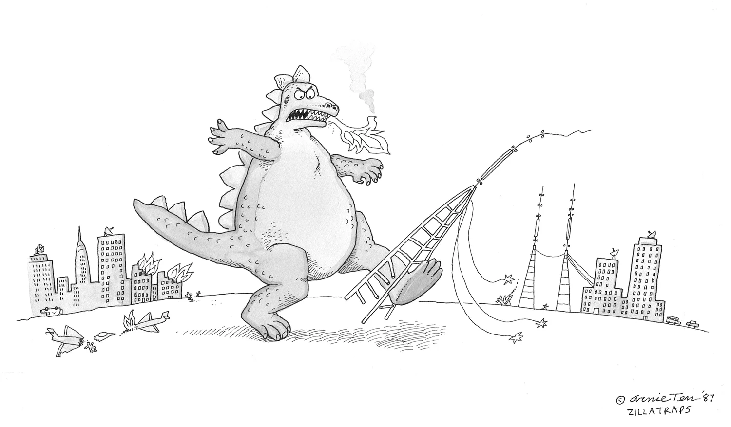 ZILLATRAPS (zil' uh traps)
