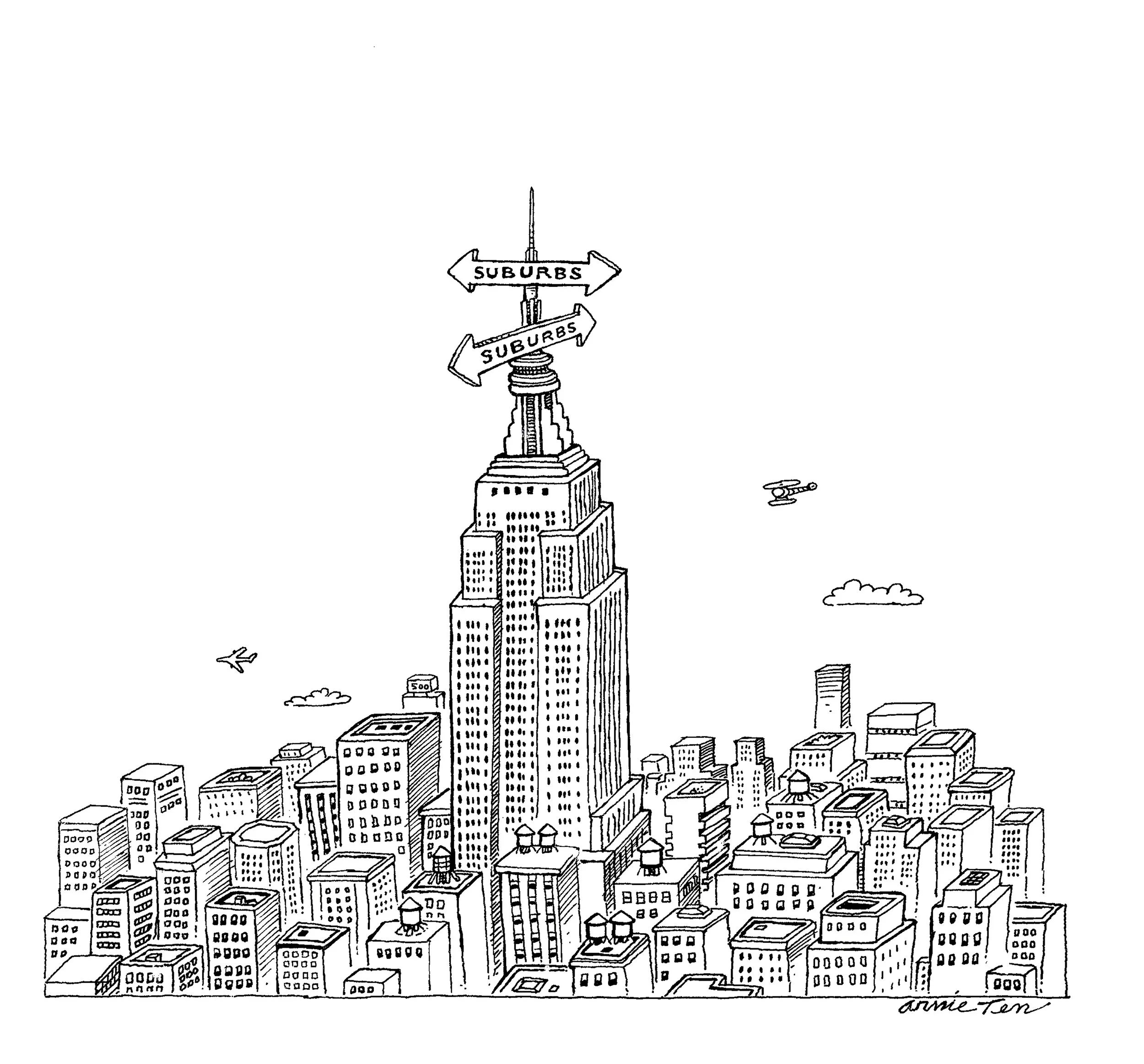 suburbs Nytimesdirectionsigns_200bw.jpg