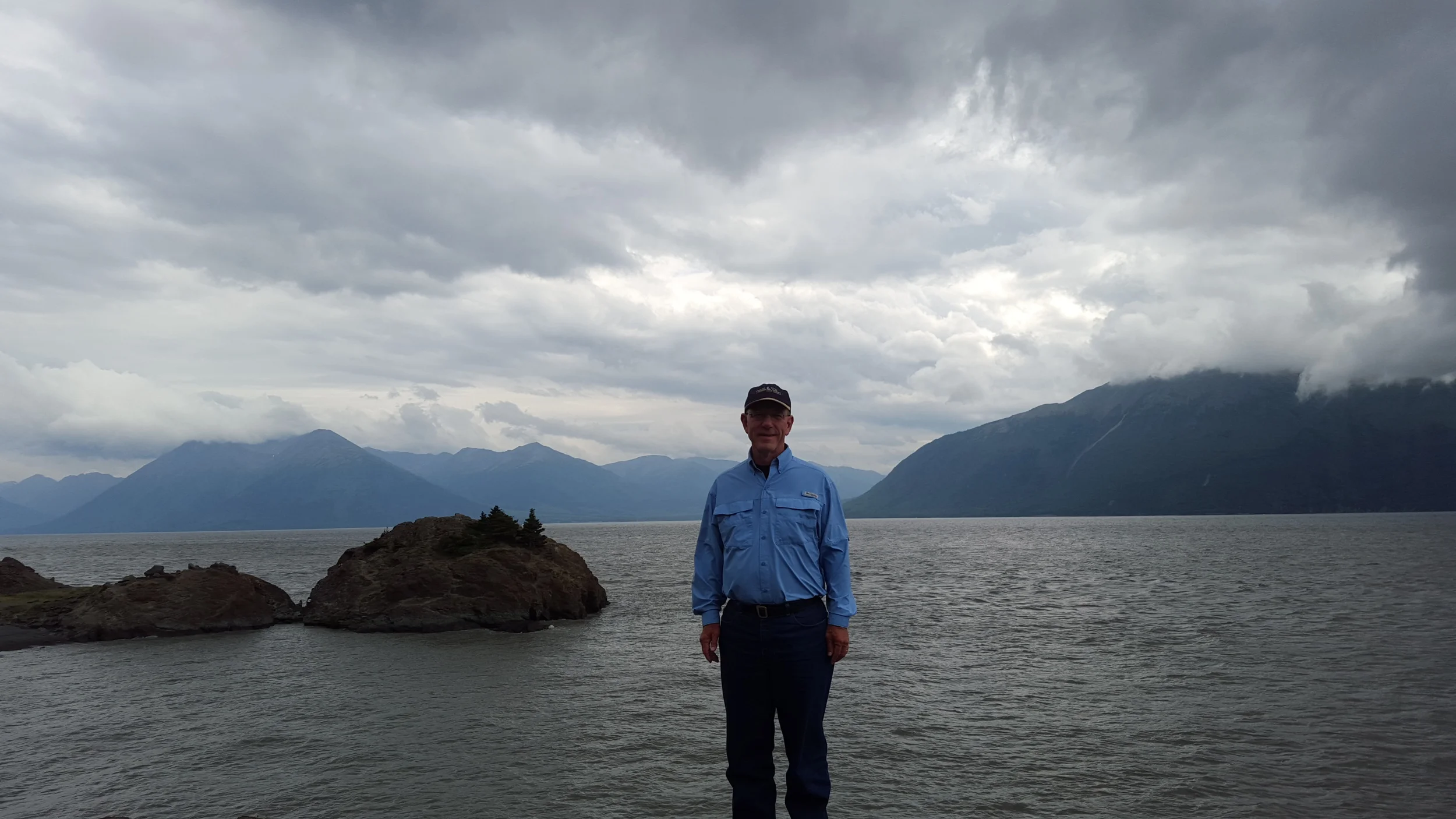 Cook Inlet, Beluga Point (where the Orcas come to eat Belugas)