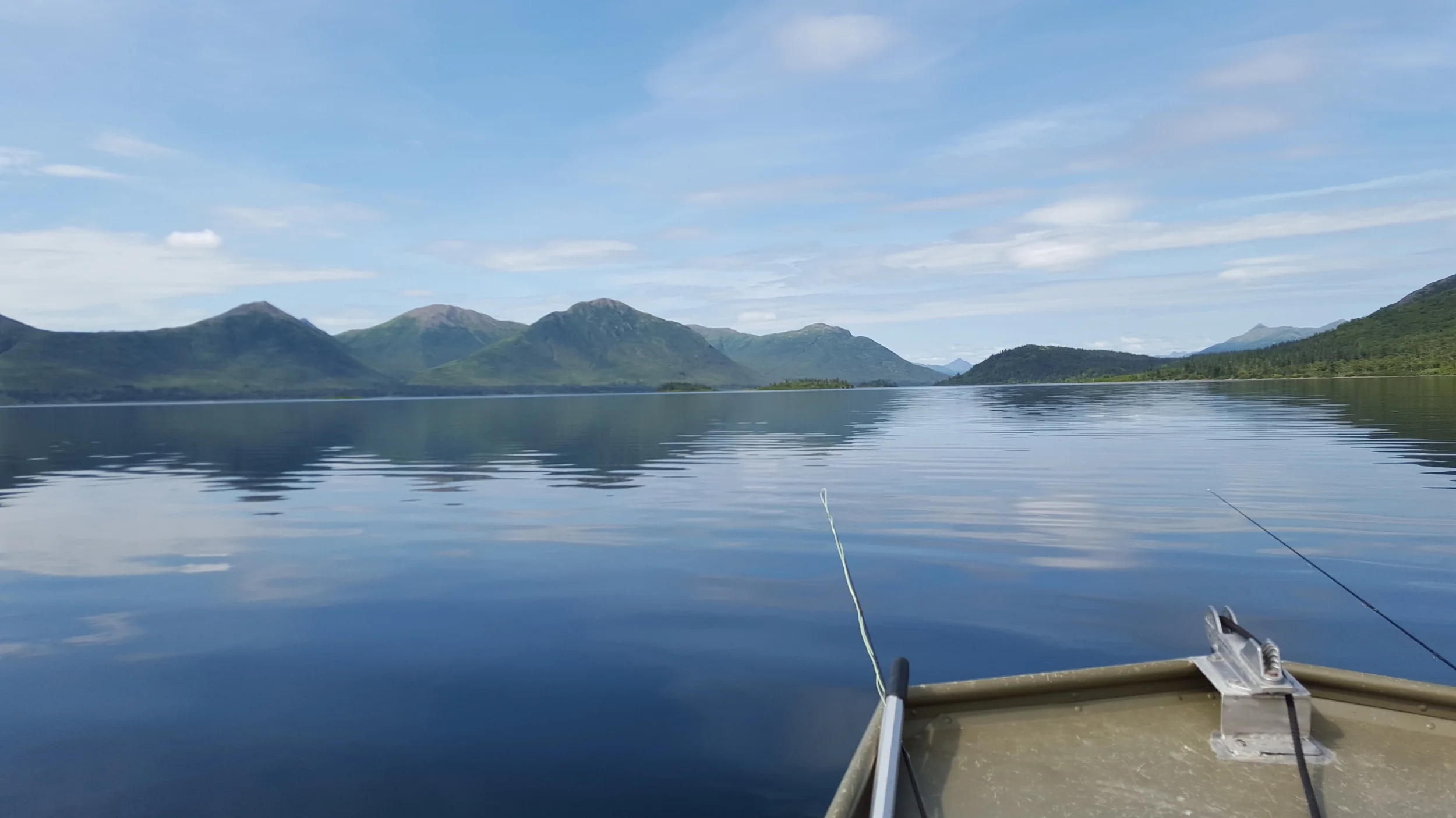 Aleknagik and calm waters