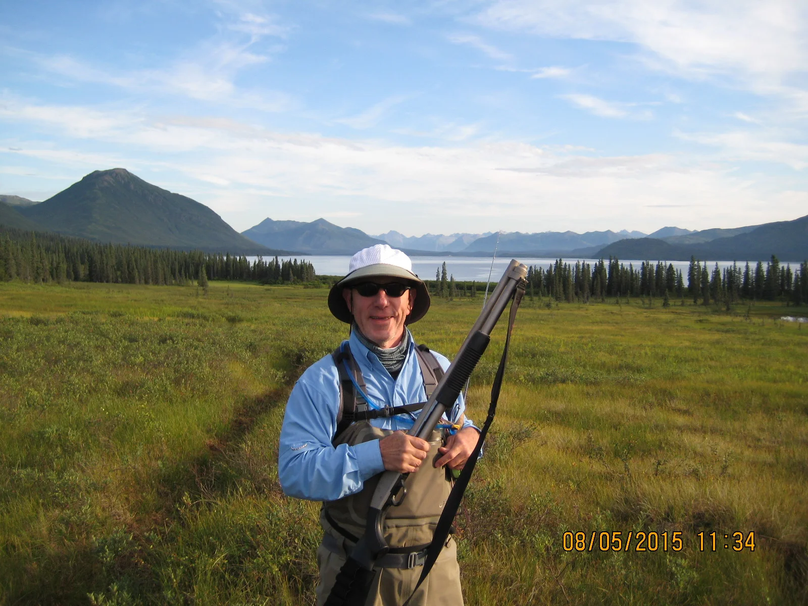 Beware Mr. Grizzly when walking on his Alaskan trail.