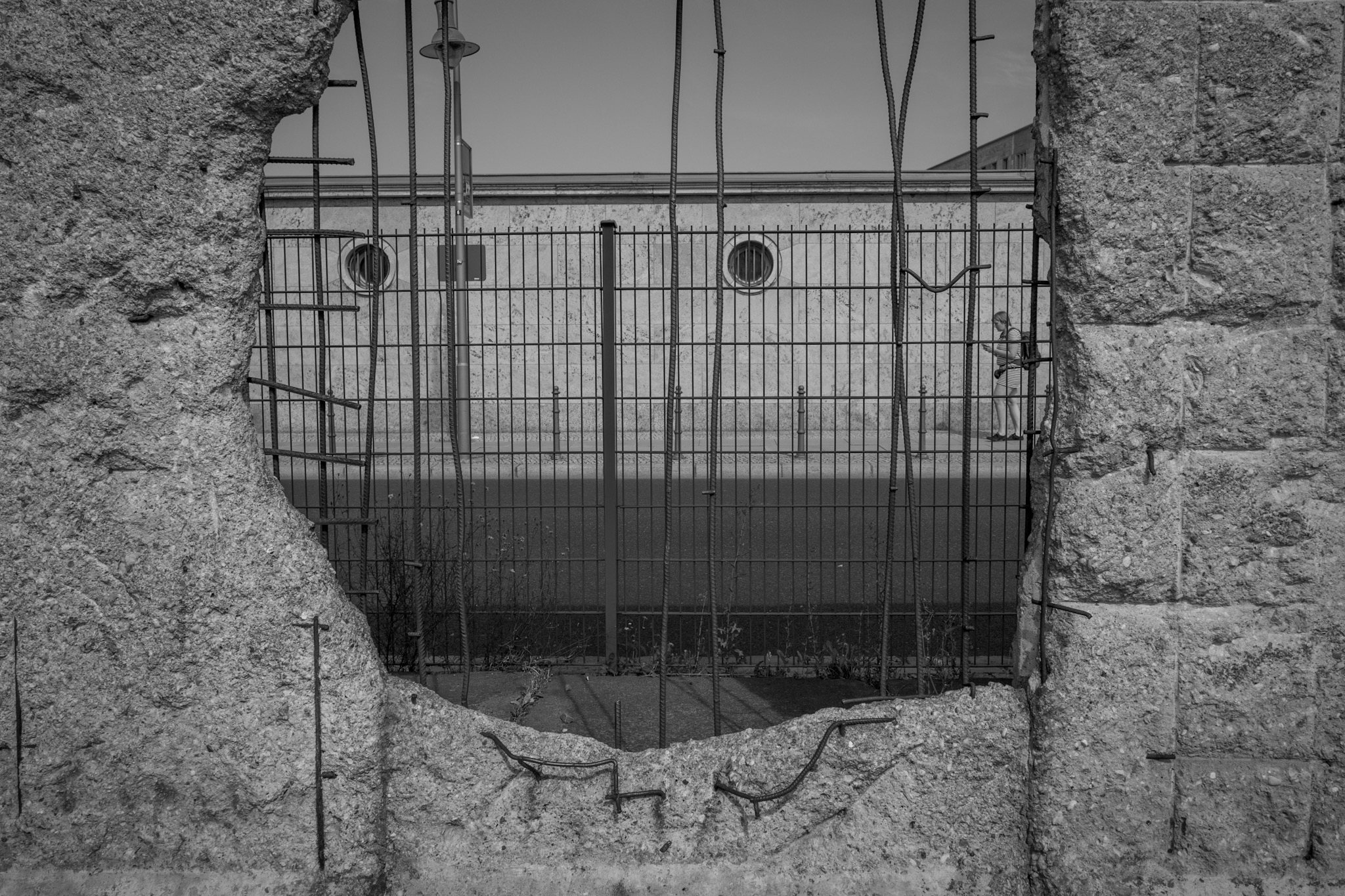 East to West - Berlin wall
