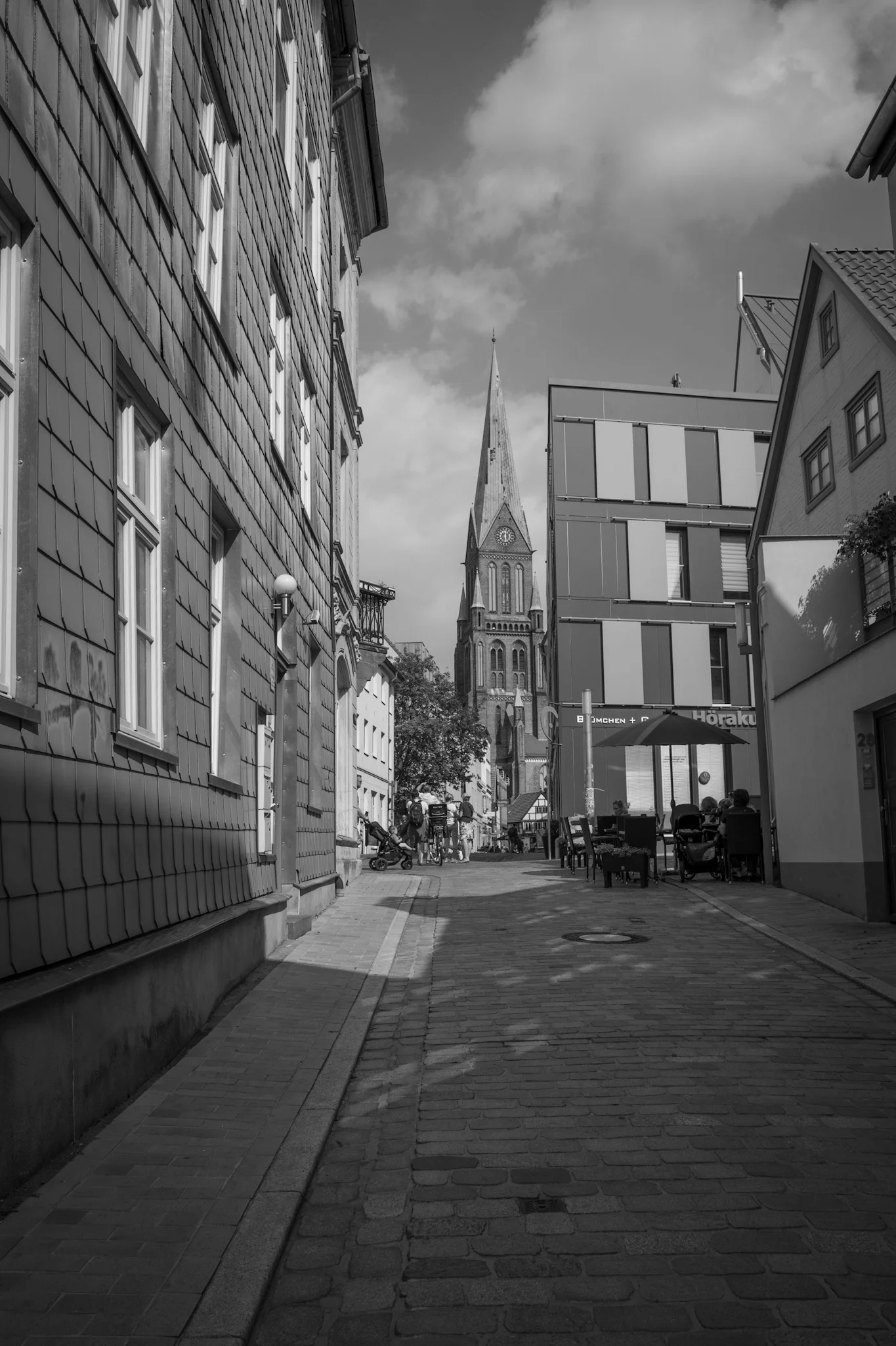 Side street in Schwerin