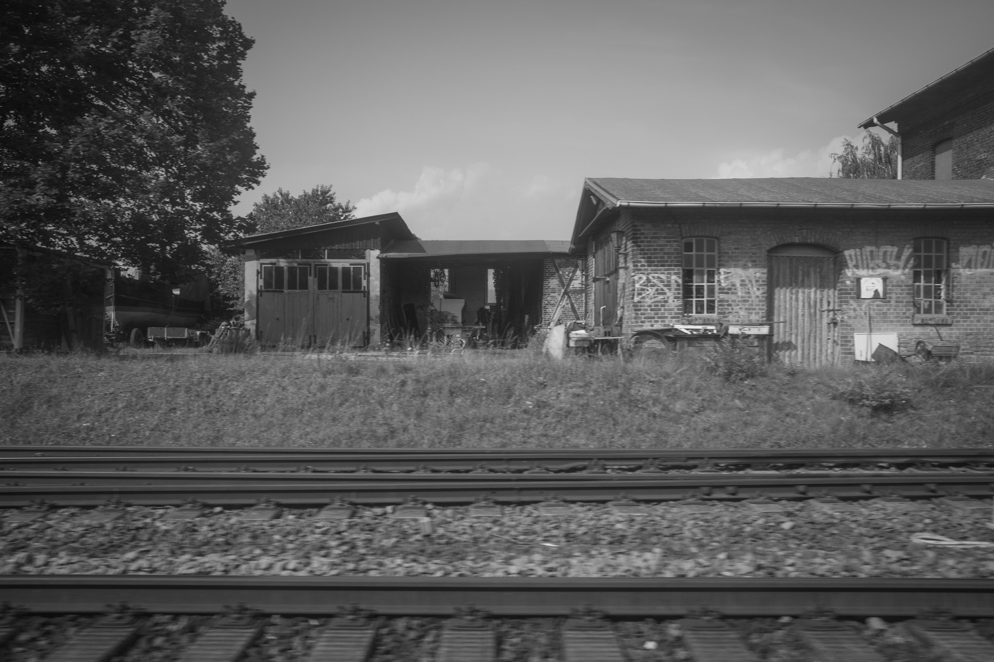 On the train to Schwerin