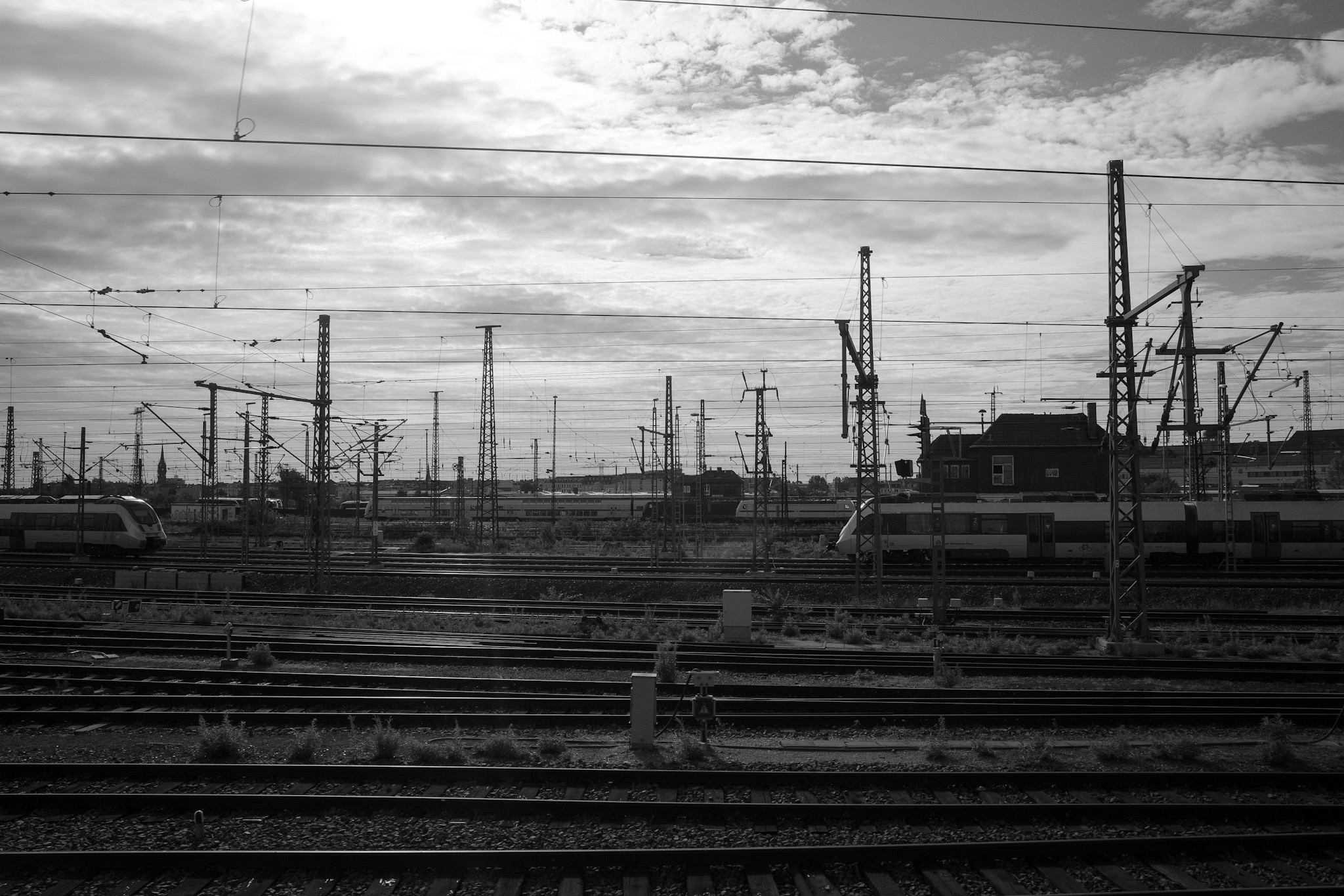 Leaving Leipzig, Germany
