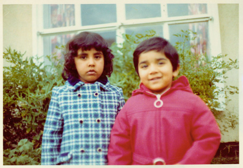 Zarqa Nawaz and her younger brother Muzammal Nawaz