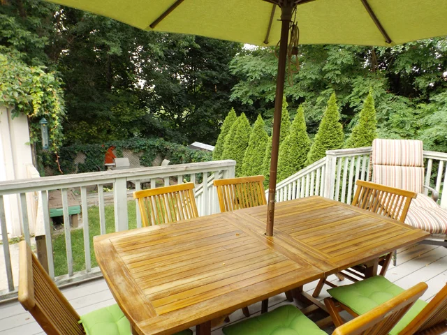 Deck Overlooking Ravine