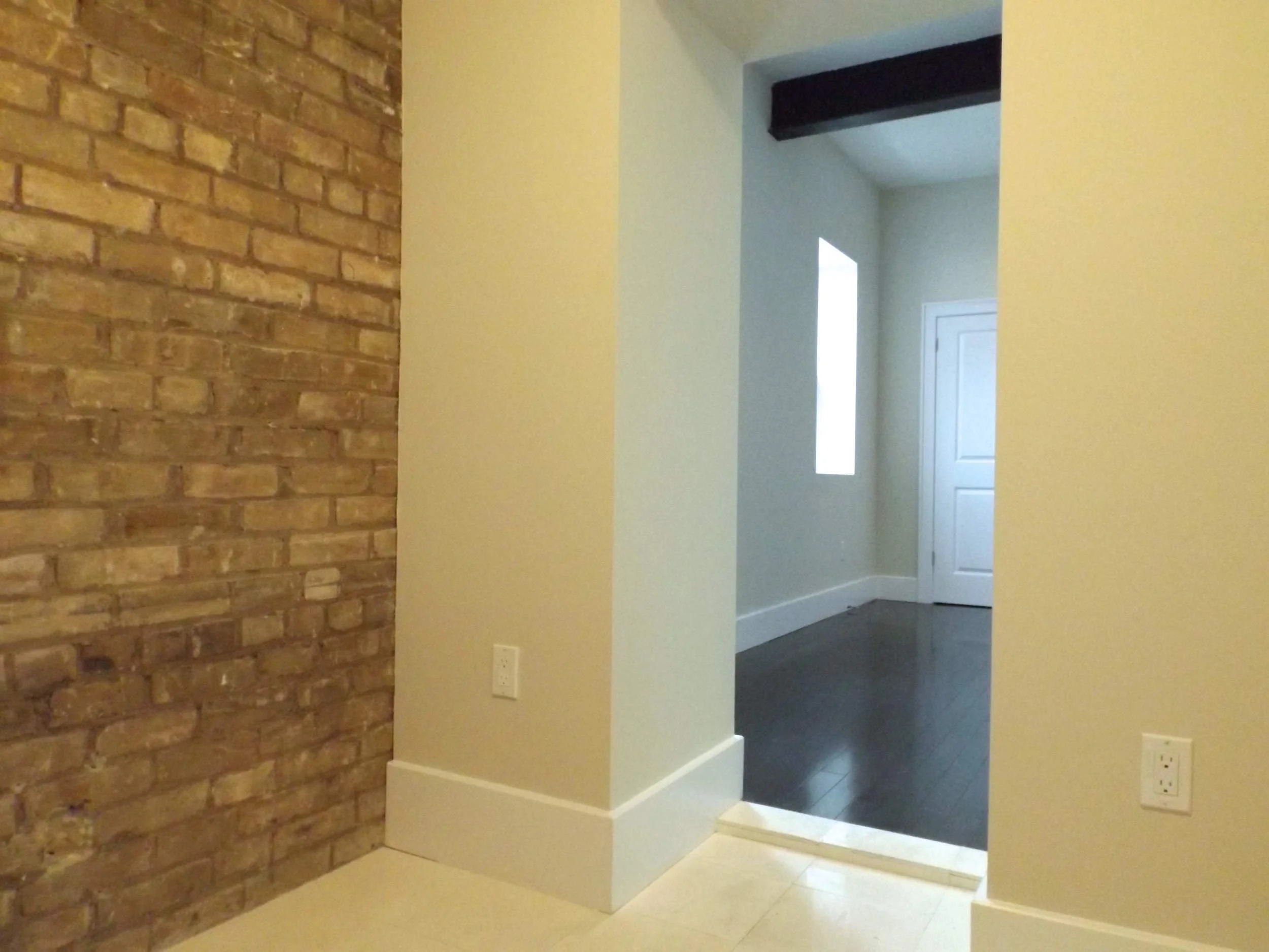 Exposed brick